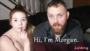 Fun couple try out some of their fetishes.