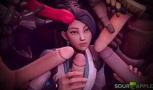 Sage surrounded by dicks