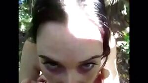 POV amateur facefuck on a young throat