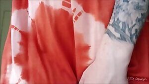 Fucking my ass while wearing a sundress