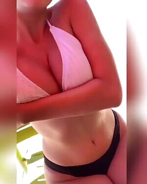 I know everyone is excited about the kitty, but we still like boobies, right?