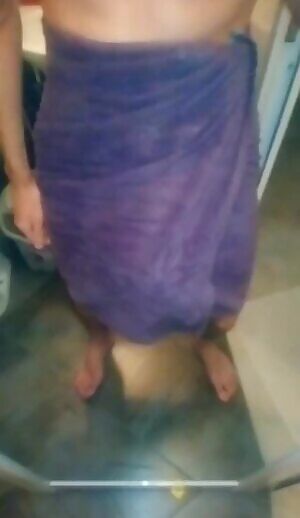 Under the towel 🍆