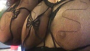 fishnet boobies