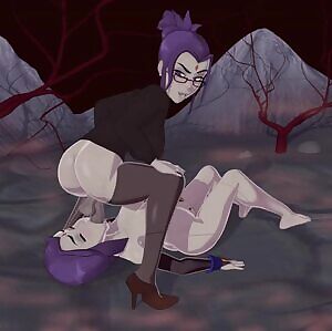 Dom Raven suffocate Raven with her cock