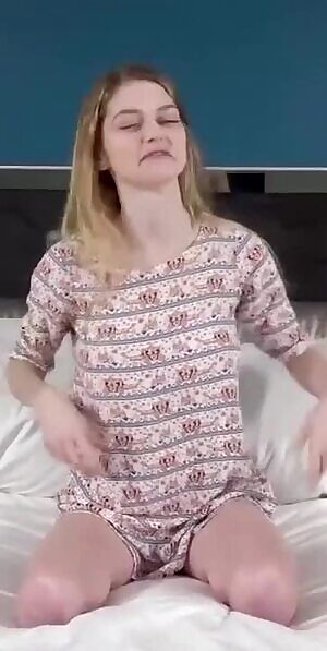 Nadya shows off
