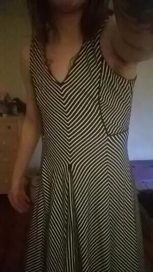 Cute little booty in a cute little dress