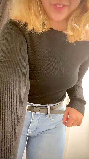 Someone asked to see my jeans come of so I made some time between meetings