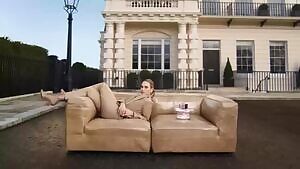 Lily James' thick thighs are driving me crazy!! Need to get off to her