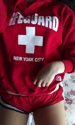 life guard off duty!