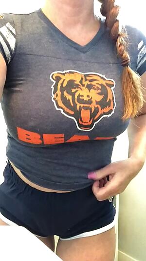 Titty drop Tuesday and football season is upon us. 🐻🏈👄