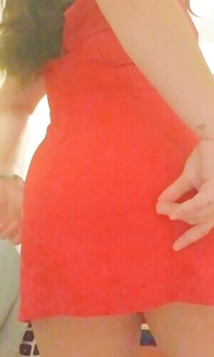 New dress + easy access 🍑