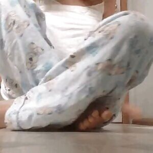 No panties under pajama