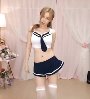BJ LeeSeulli Sexy Schoolgirl