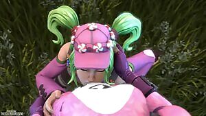 Zoey Blowing Cuddle Team Leader