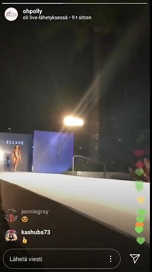 Well, i found it. Not the best quality, but if you want to see it yourself, go to @Ohpolly on Instagram.