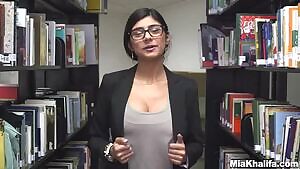 Mia Khalifa - Library Strip
