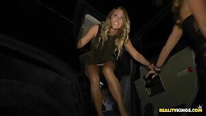 Carter Cruise goes to a crazy party