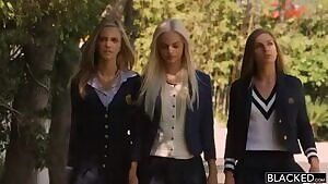 elsa Jean, Rachel James, Sydney Cole - Blacked