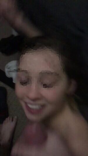 On Her Knees For The Load