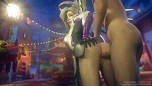 Mercy Doesn't Mind It In The Ass. 💗