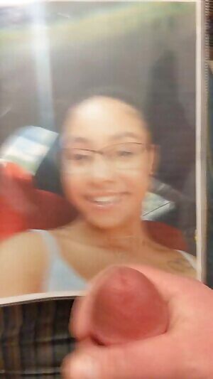 Mixed race cutie gets another load out of me