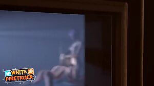 Chloe face-fucking Max