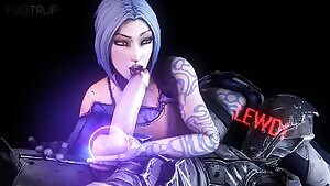 Maya and her siren power massage