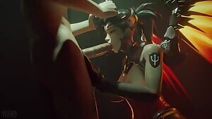 Devil Mercy blowjob