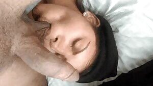 Woke up sucking balls