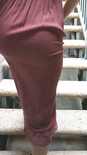 Outdoor adventure on my way to lunch today