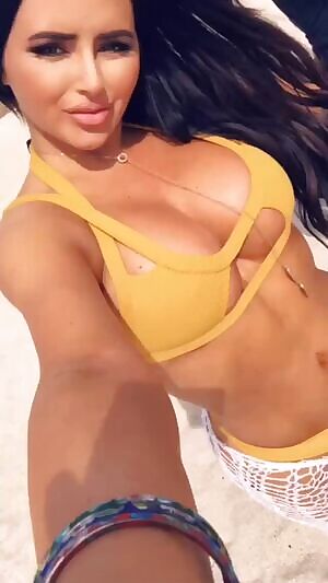 At the beach