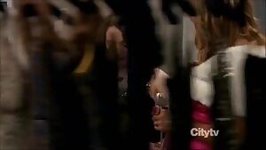 Kat Dennings getting her tits played with