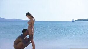 Most beautiful interracial porn scene with a very hot Russian girl with perfect tits.
