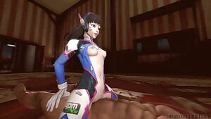 Dva riding the D