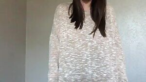Casual Friday from home also means going braless