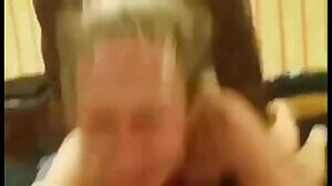 Blonde wife having a hard time taking BBC