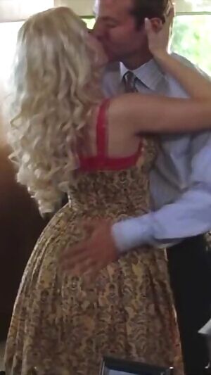 Scarlett Johansson taking it from behind like a good whore