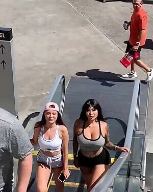 Two big asses