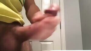 Another big drippy load from my thick cock, hope you’re hungry 💦💦💦