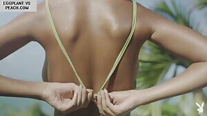 Tropical busty beauty.