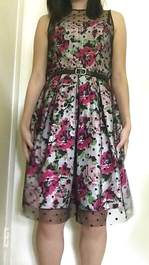 My dress is so modest ... you’d never guess that I’m not wearing panties underneath