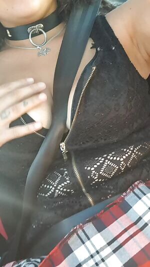 Getting dirty in the car