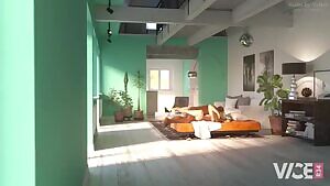 Mercy passionate lovemaking