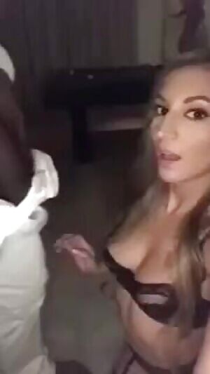Babe sucks a BBC