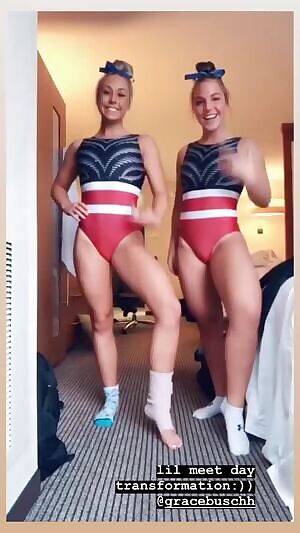 Temple gymnasts