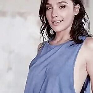 Gal Gadot taking off her panties ready for you to eat her out