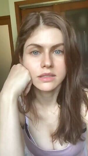 New Alexandra Daddario Instagram Live