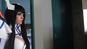 Qkicosplay as Satsuki Kiryuin - Anime Expo 2017