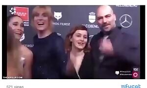 Celia Freijeiro Nip Slip at Feroz Awards 2020