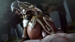 Demon Hunter Sombra riding